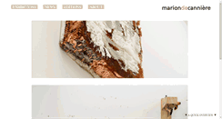 Desktop Screenshot of mariondecanniere.com